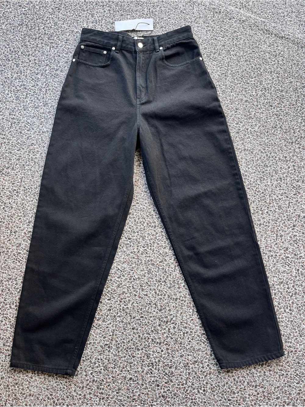 KOTN NWT 100% Cotton Black Denim Jeans • Unisex 30/32 | Utilitarian | Minimalist